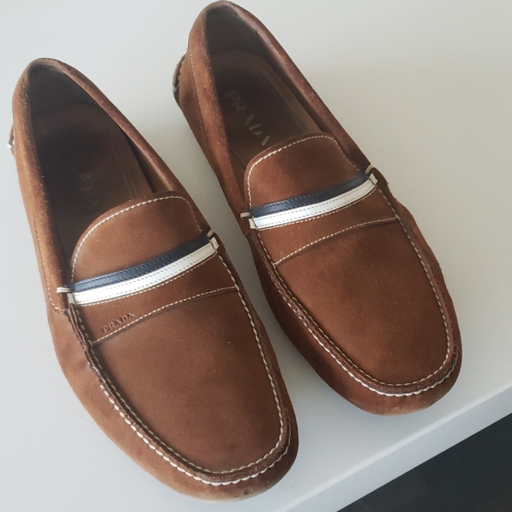 prada loafers UK11 US12